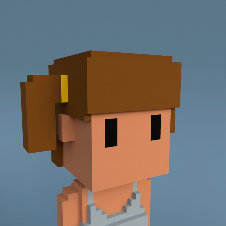 Meebit #2496 — Portrait