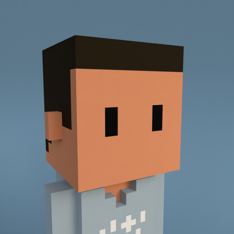 Meebit #2497 — Portrait