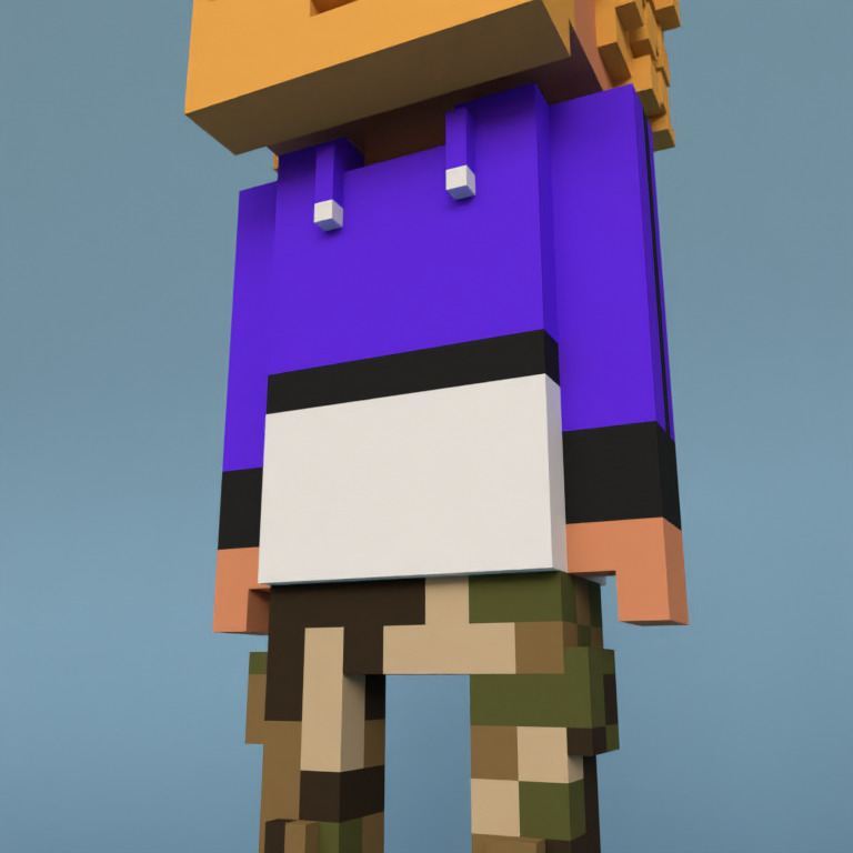 Meebit #2500 — Outfit