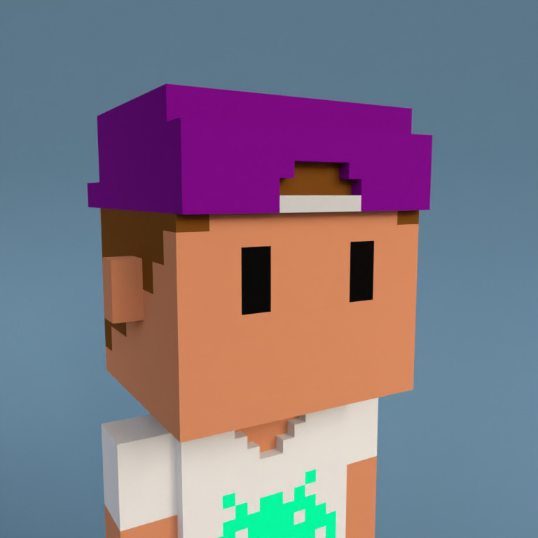 Meebit #2502 — Portrait