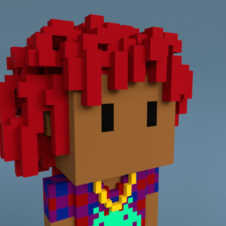 Meebit #2512 — Portrait