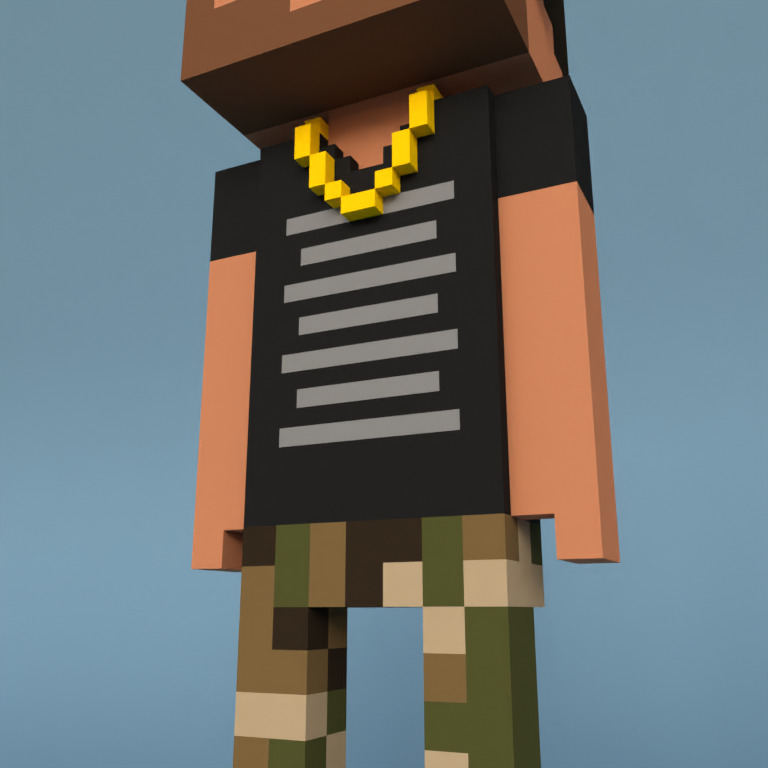 Meebit #2518 — Outfit