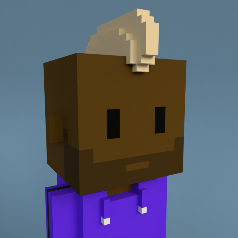 Meebit #2520 — Portrait