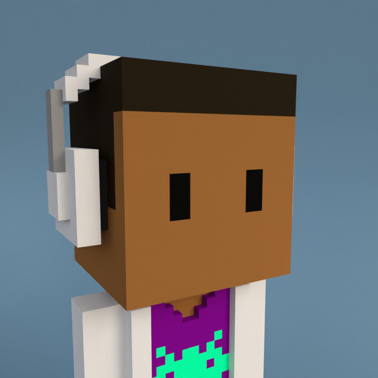 Meebit #2522 — Portrait