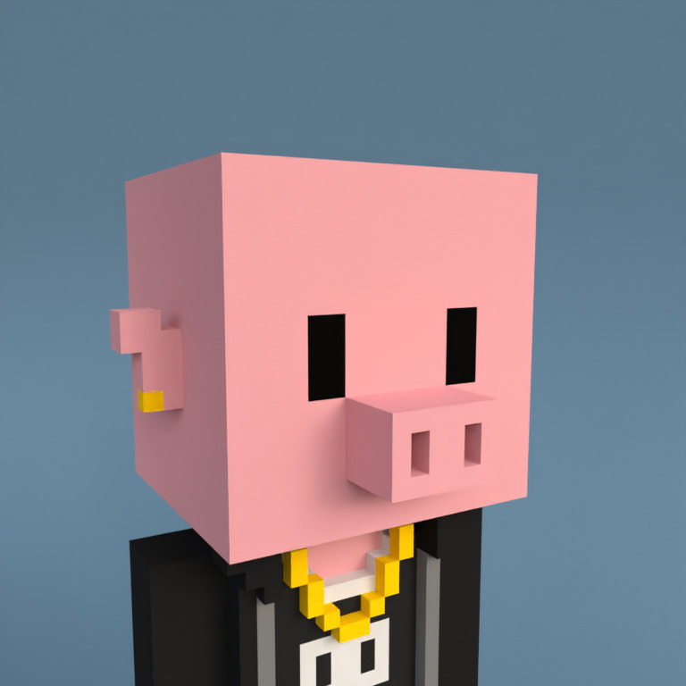 Meebit #2545 — Portrait