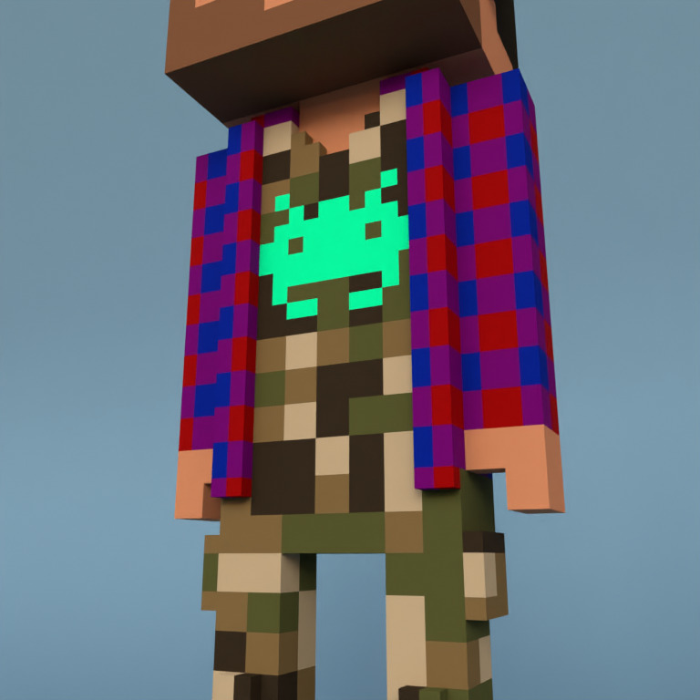 Meebit #2546 — Outfit