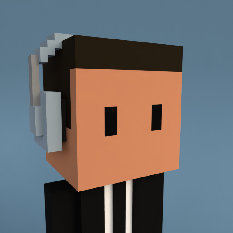 Meebit #2548 — Portrait