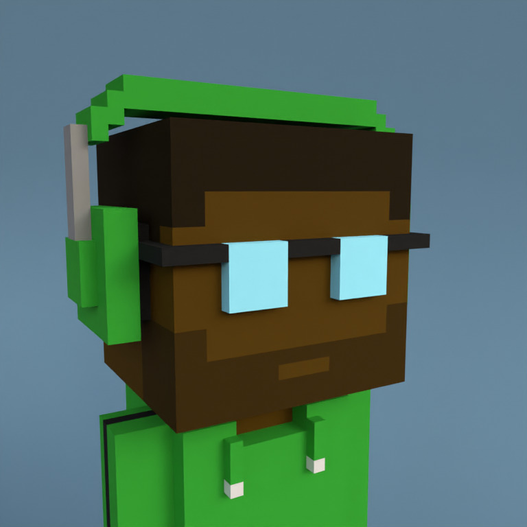 Meebit #2558 — Portrait