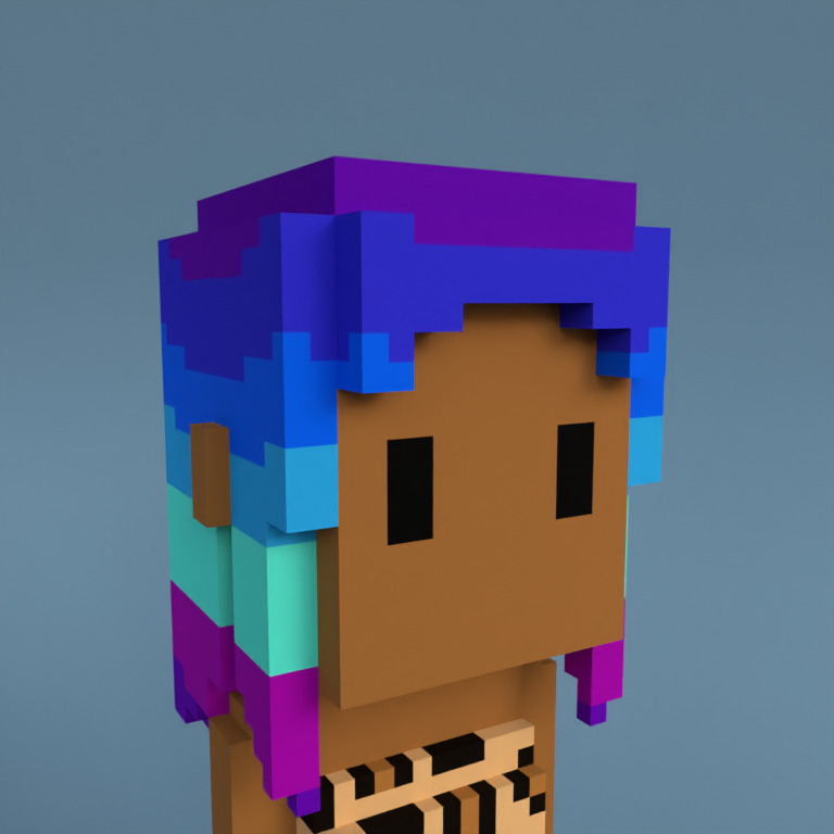 Meebit #2572 — Portrait