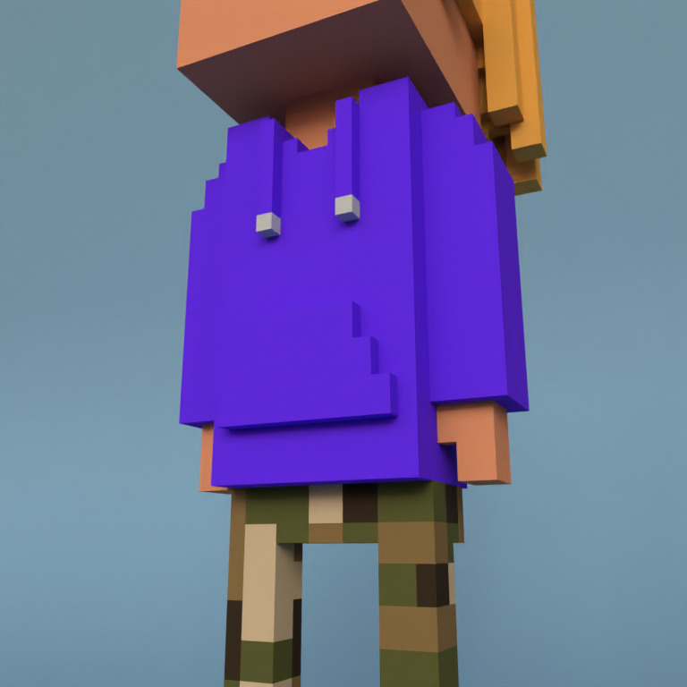 Meebit #2586 — Outfit