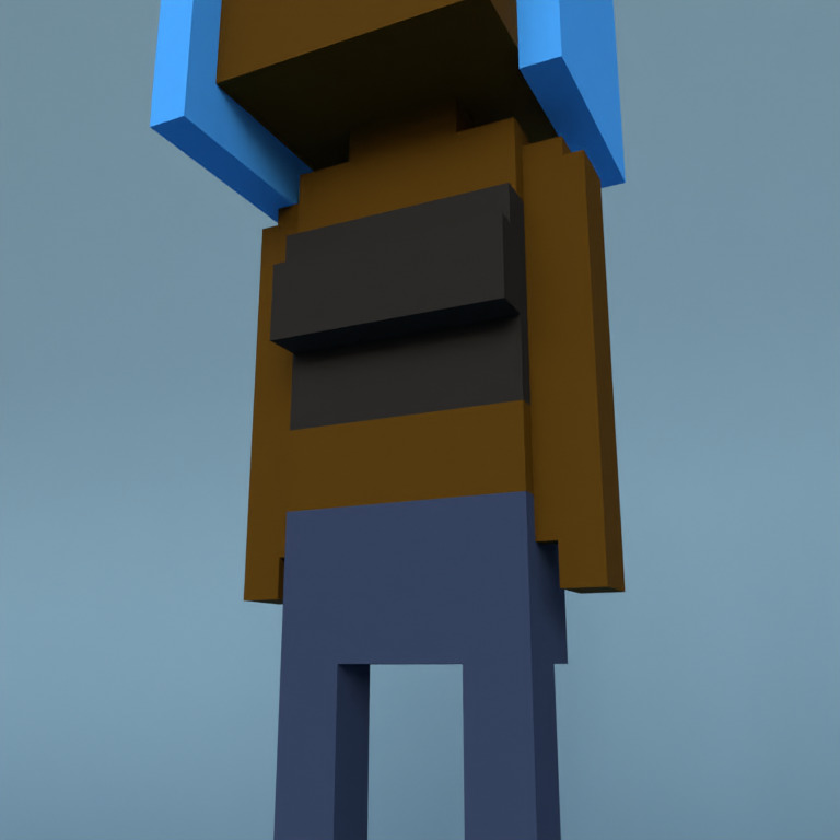 Meebit #2587 — Outfit