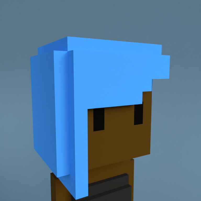 Meebit #2587 — Portrait