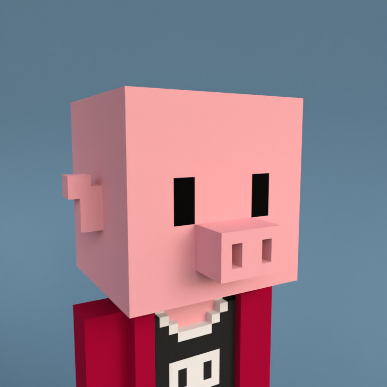 Meebit #2593 — Portrait