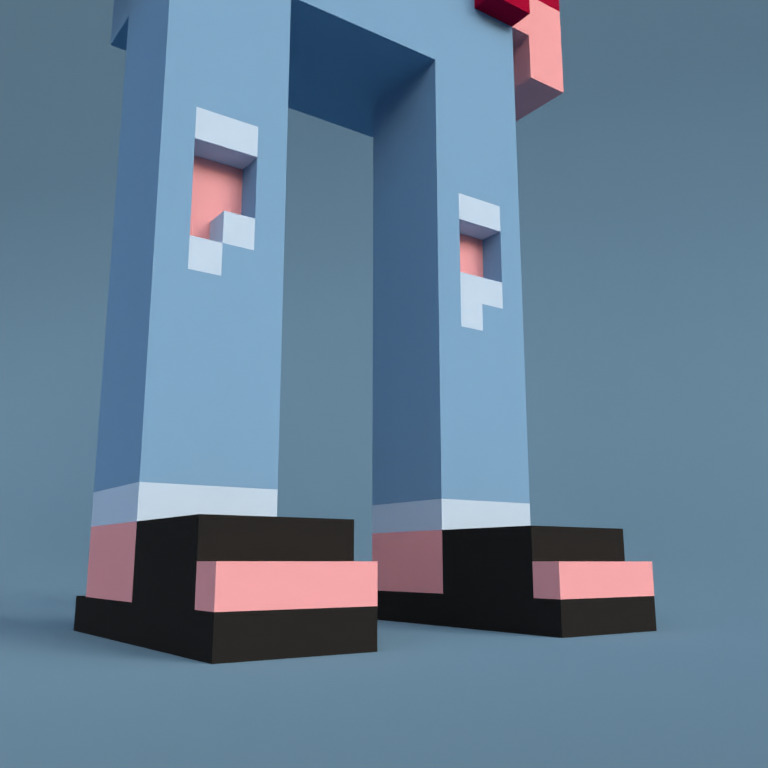 Meebit #2593 — Shoes
