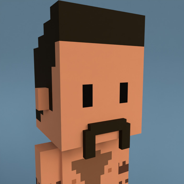 Meebit #2595 — Portrait