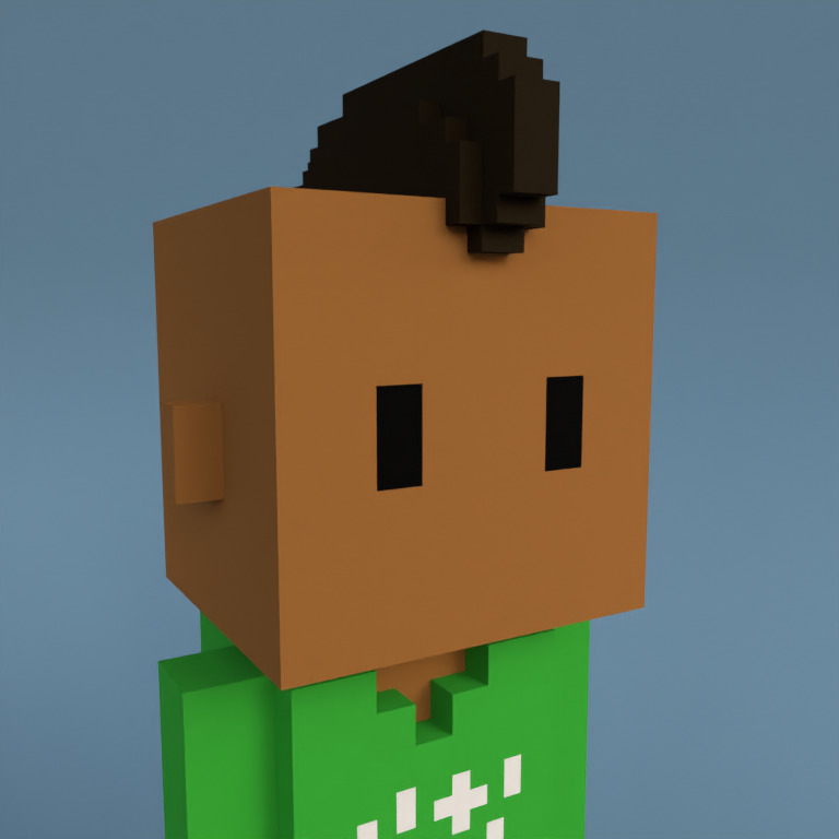 Meebit #2601 — Portrait