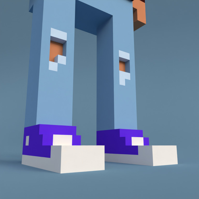 Meebit #2602 — Shoes