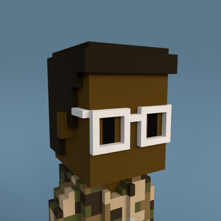 Meebit #2604 — Portrait