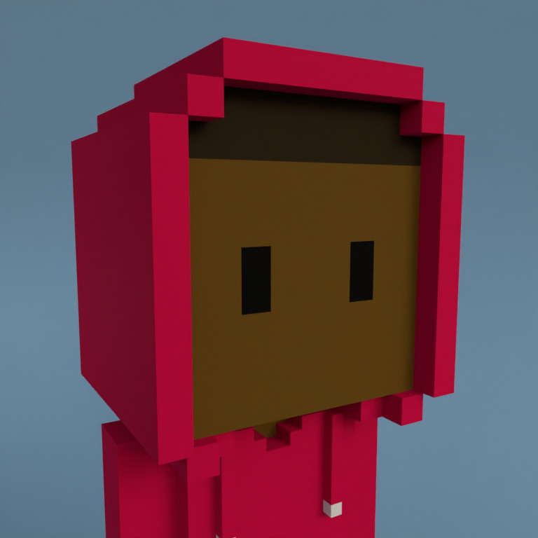 Meebit #2607 — Portrait