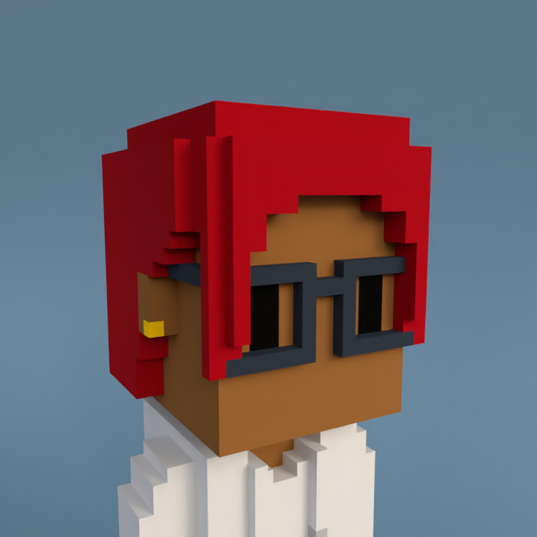 Meebit #2608 — Portrait