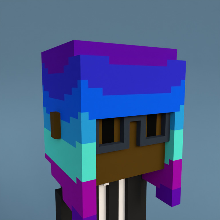 Meebit #2611 — Portrait