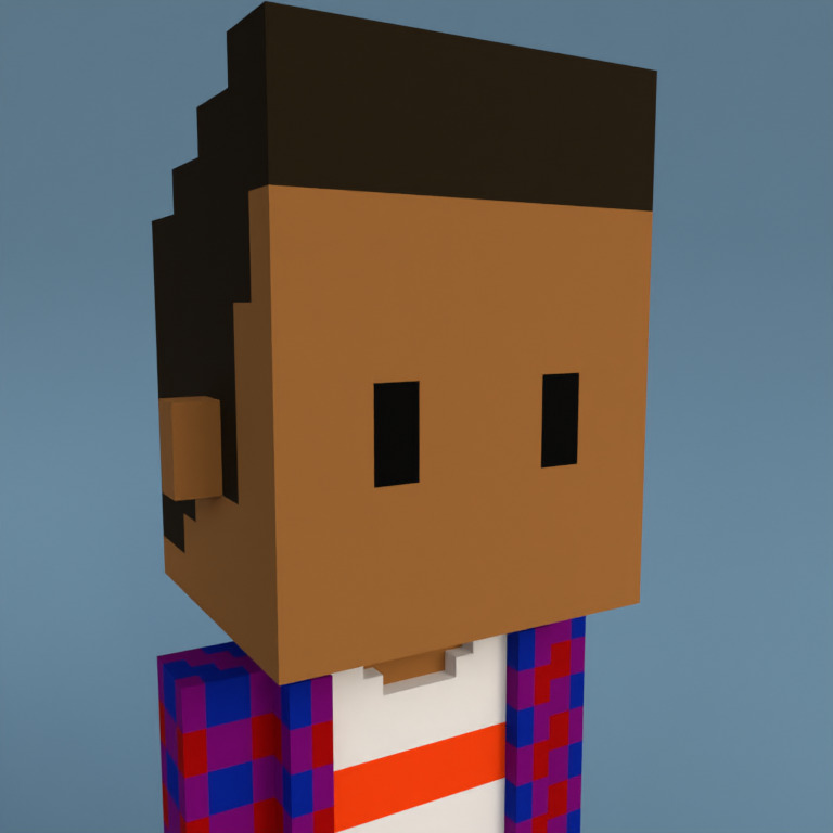 Meebit #2615 — Portrait