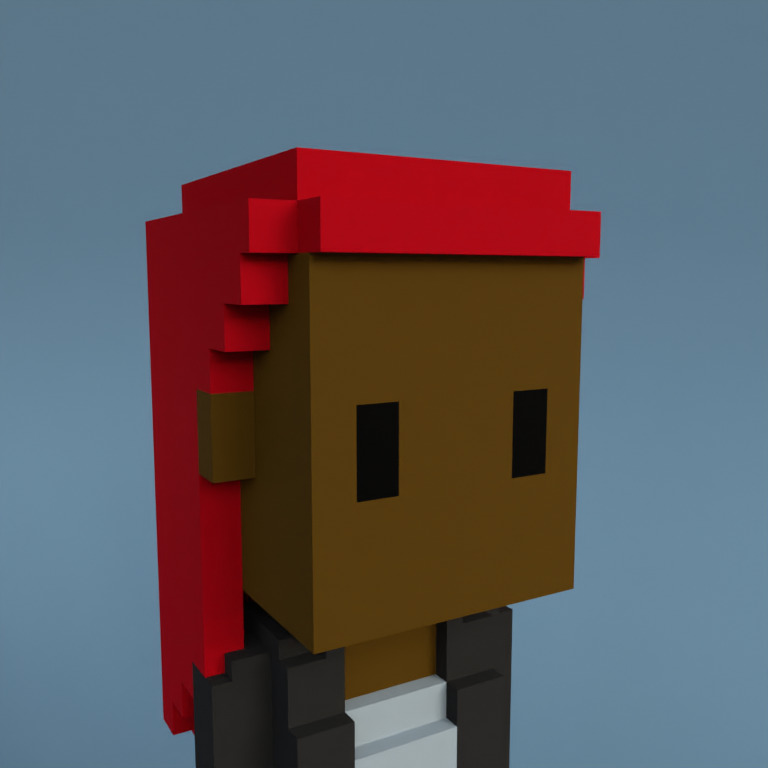 Meebit #2654 — Portrait