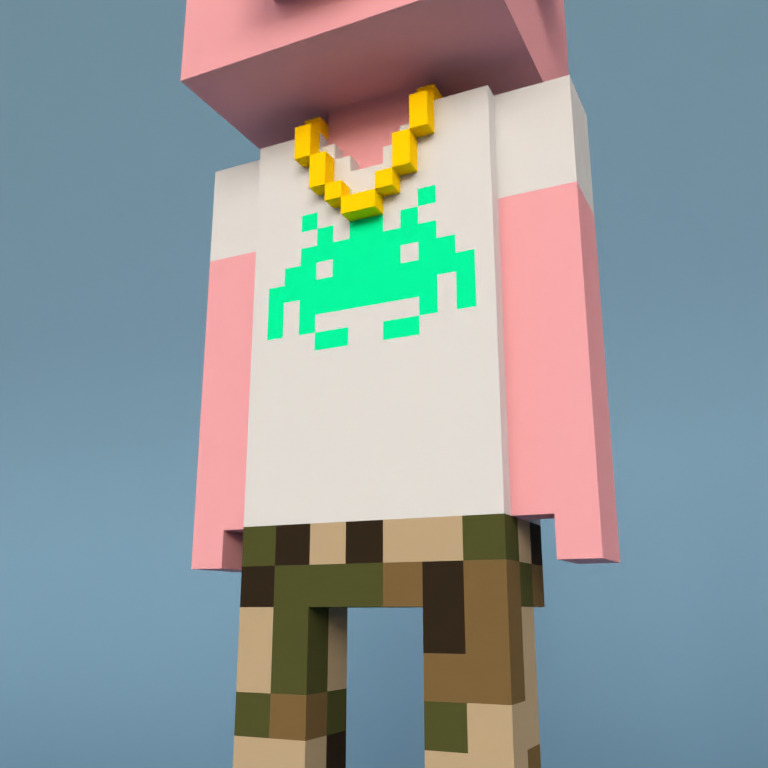 Meebit #2672 — Outfit