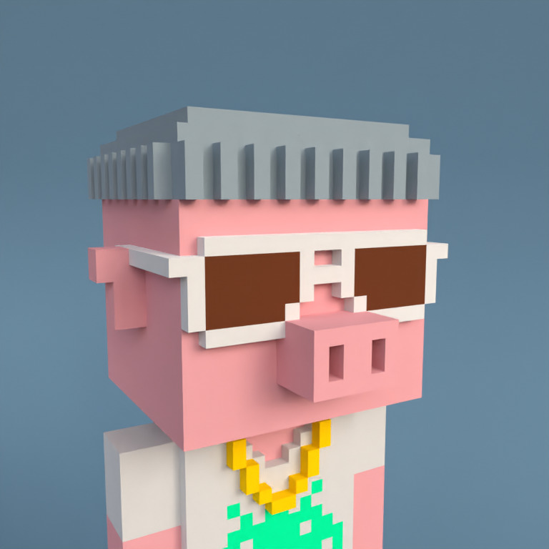 Meebit #2672 — Portrait