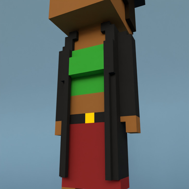 Meebit #2702 — Outfit