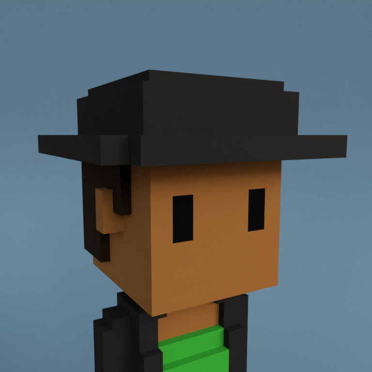 Meebit #2702 — Portrait