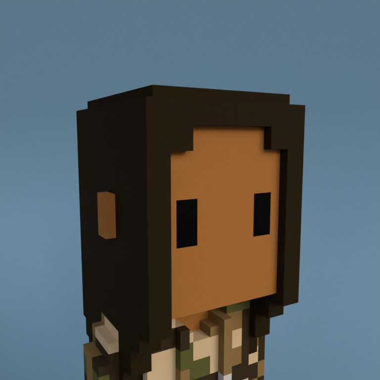 Meebit #2703 — Portrait