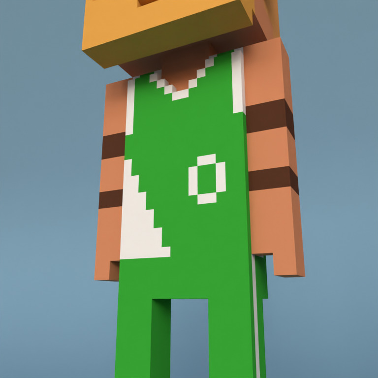 Meebit #2717 — Outfit