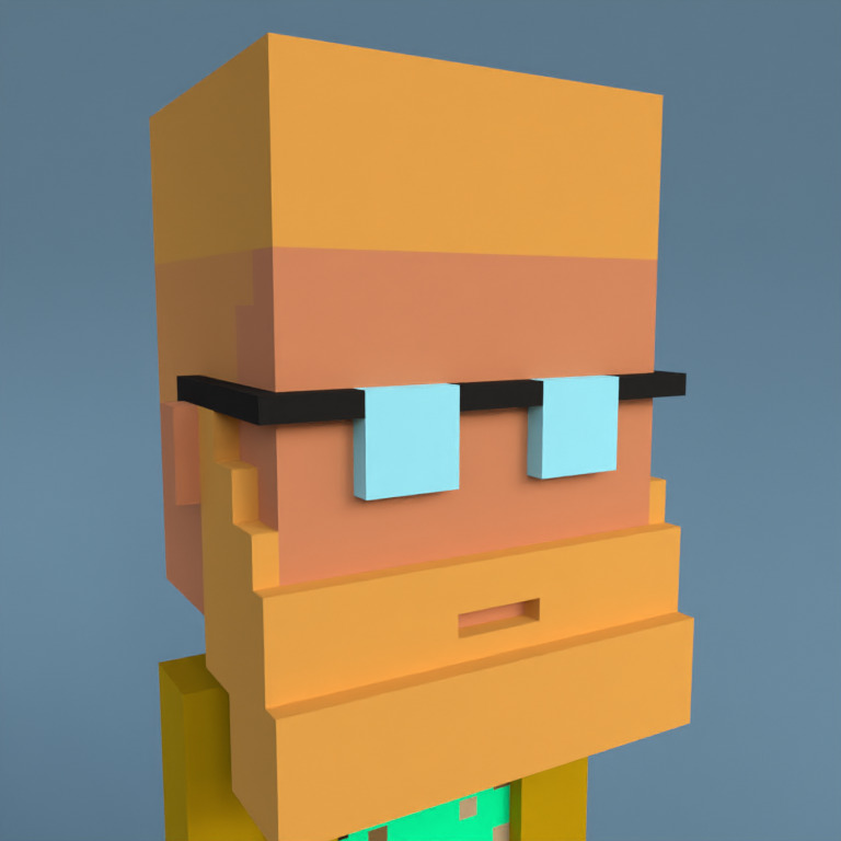 Meebit #2724 — Portrait
