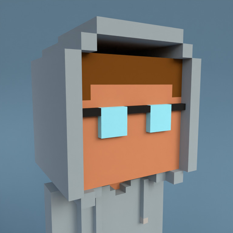 Meebit #2738 — Portrait