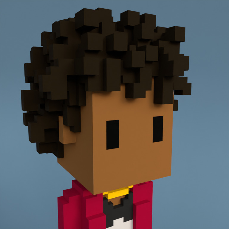 Meebit #2763 — Portrait