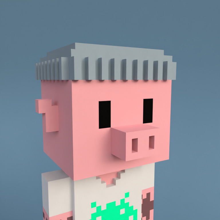 Meebit #2772 — Portrait