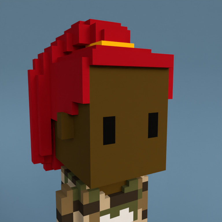 Meebit #2777 — Portrait