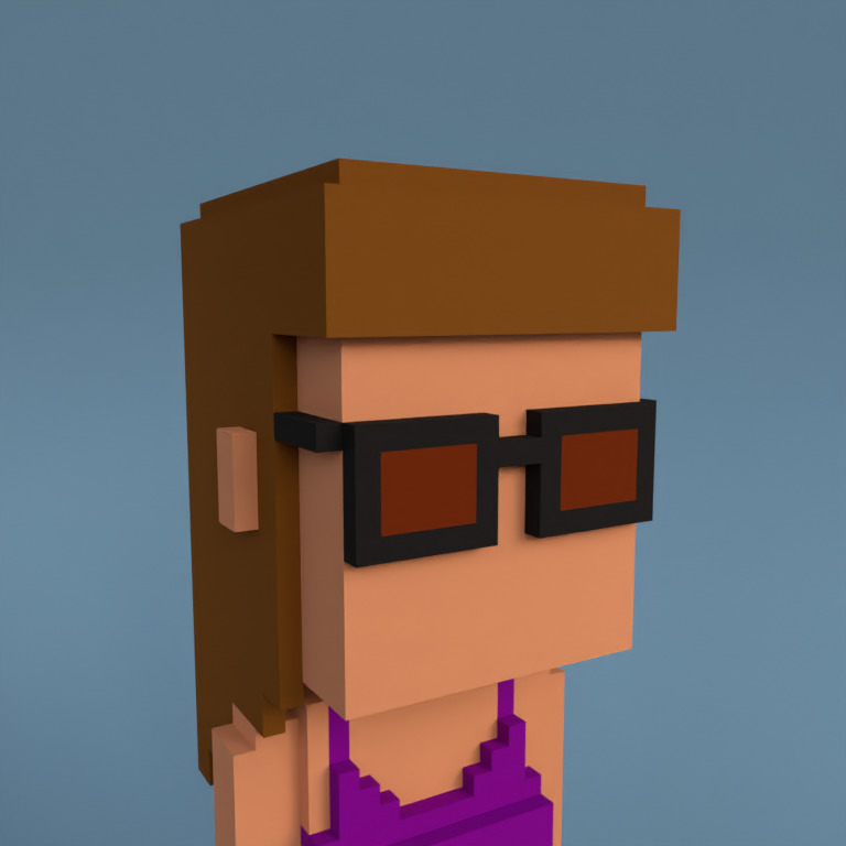 Meebit #2784 — Portrait