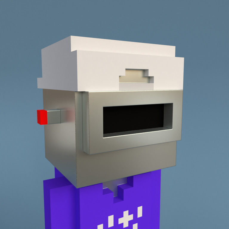 Meebit #2790 — Portrait