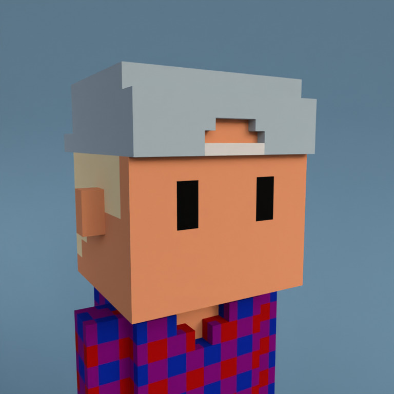 Meebit #2804 — Portrait