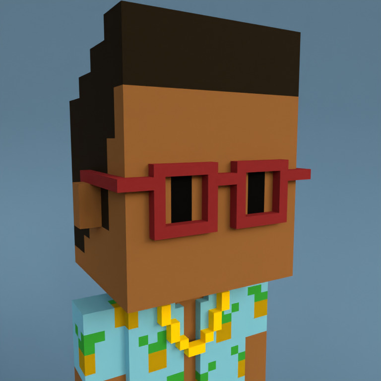 Meebit #2805 — Portrait