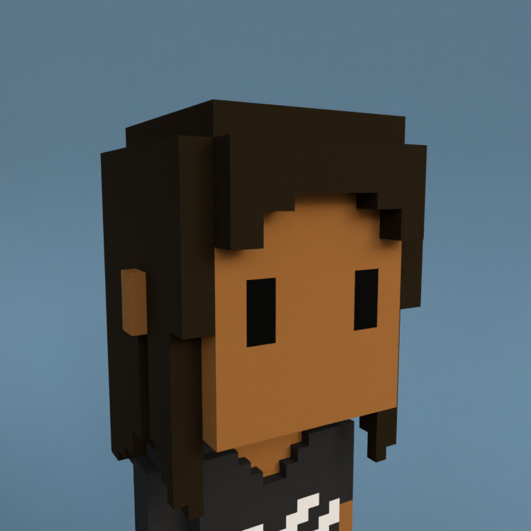 Meebit #2808 — Portrait