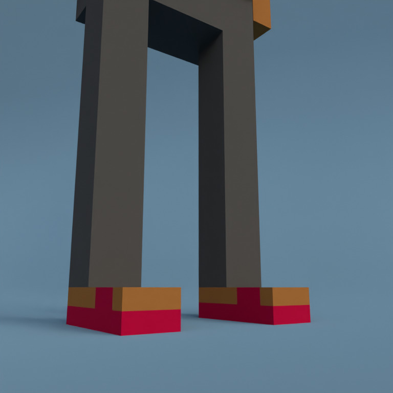 Meebit #2808 — Shoes