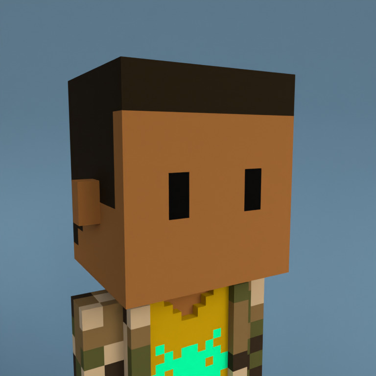 Meebit #2809 — Portrait
