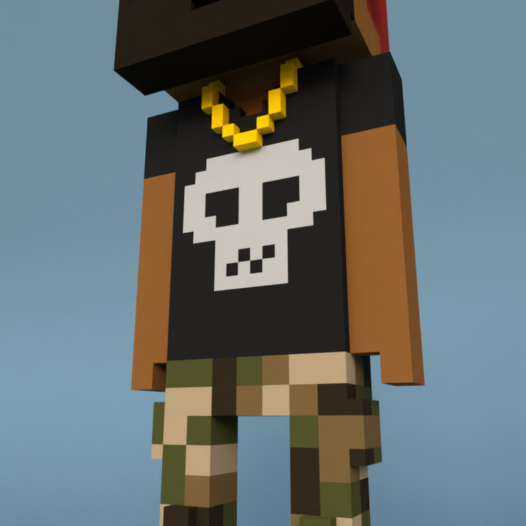 Meebit #2826 — Outfit
