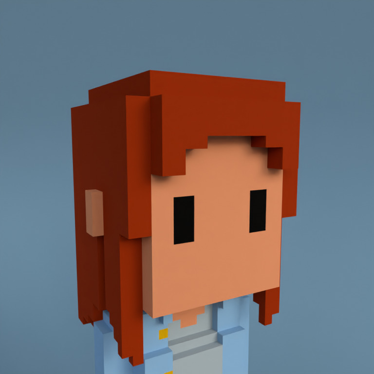 Meebit #2834 — Portrait