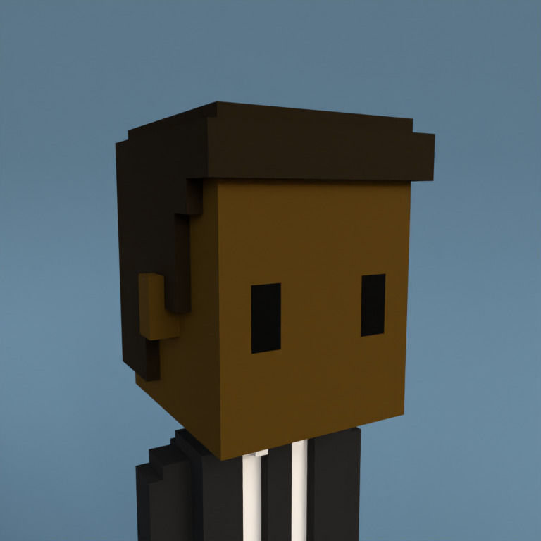 Meebit #2843 — Portrait