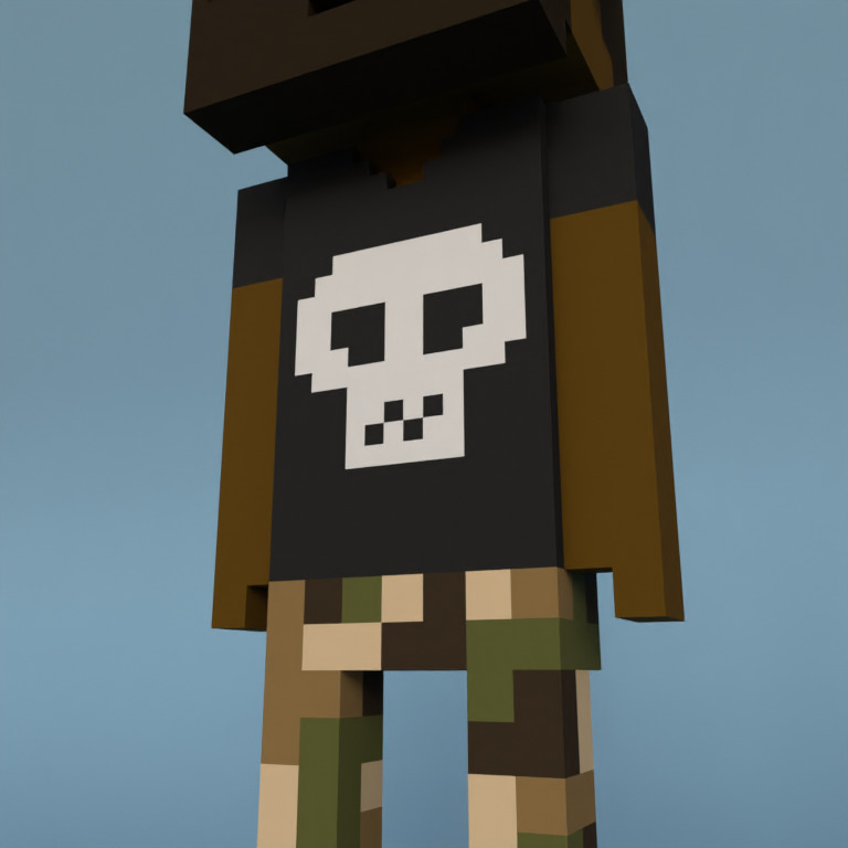 Meebit #2887 — Outfit