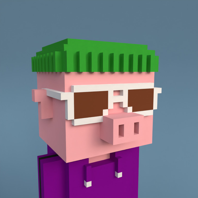 Meebit #2906 — Portrait
